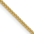 thumbnail image 1 of 14K Yellow Gold 1mm Box Chain (30 X 1) Made In Peru box100-30, 1 of 5