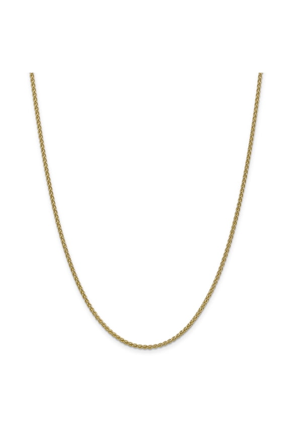 14K Yellow Gold 2.00mm Spiga Chain 30 Inch