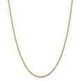 thumbnail image 1 of 14K Yellow Gold 2.75mm Diamond Cut Quadruple Rope Chain 22 Inch, 1 of 6