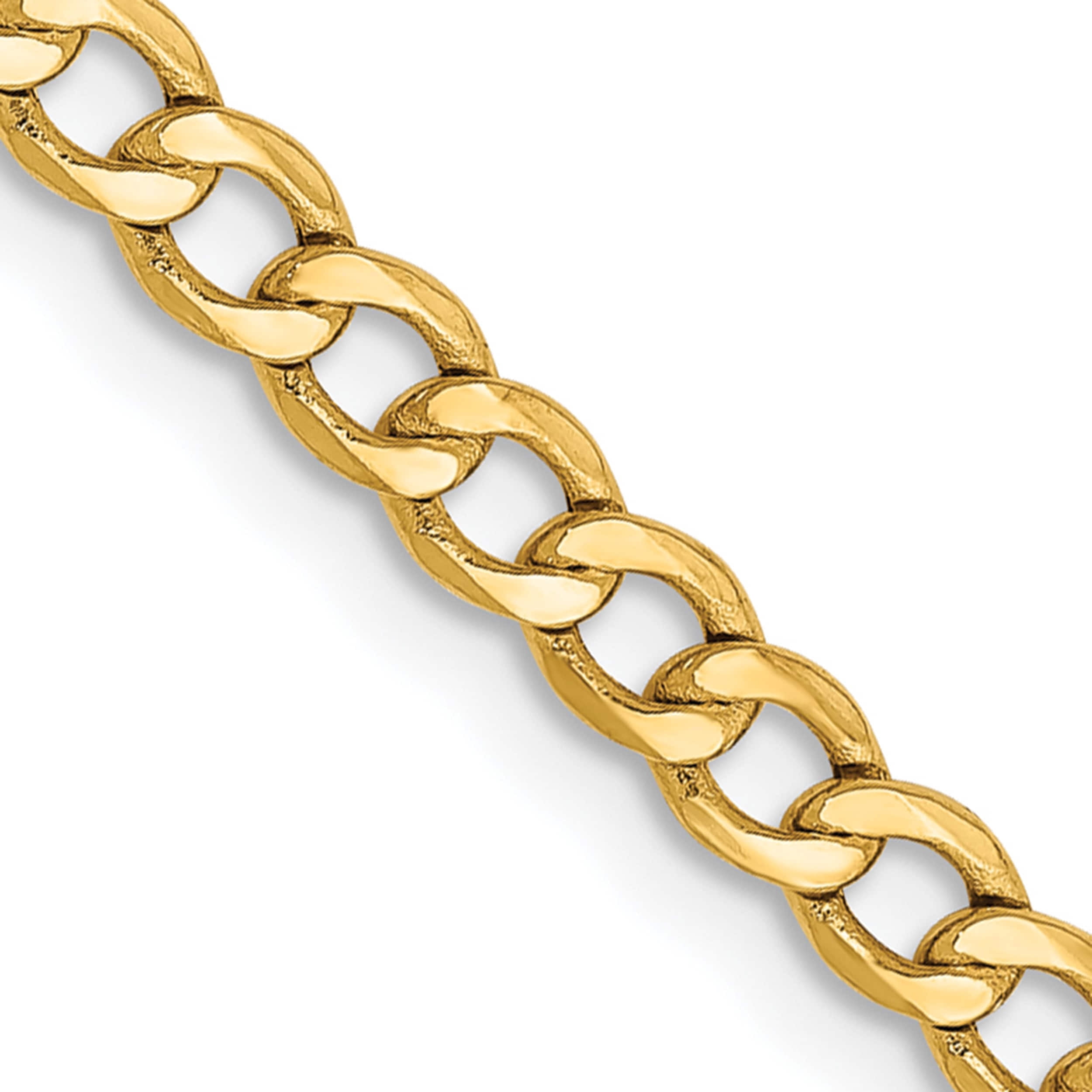 Jewelry by Sweet Pea 14K Yellow Gold 16 inch 2.85mm Semi-Solid