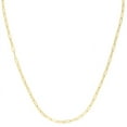 thumbnail image 1 of 14K Yellow Gold 20in 2.5mm Paperclip Chain with Lobster Clasp, 1 of 4