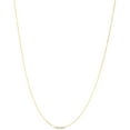 thumbnail image 1 of 14K Yellow Gold 24in 0.9 mm Round Snake Chain with Lobster Clasp, 1 of 4