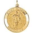 thumbnail image 1 of 14K Yellow Gold 25.25mm Round St. Florian Medal, 1 of 3