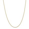 thumbnail image 1 of 14K Yellow Gold 2mm Handmade Regular Rope Chain 20 IN, 1 of 6