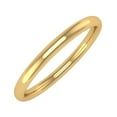 thumbnail image 1 of 14K Yellow Gold 2mm Plain Wedding Band (Ring Size 11.5), 1 of 6
