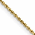 thumbnail image 1 of 14K Yellow Gold 2mm Regular Rope Chain (30 X 2) Made In Peru 014s-30, 1 of 5