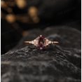 thumbnail image 1 of 14K Yellow Gold 3.20 Carat Elegant Alexandrite Statement Ring, Rose Gold Wedding Ring, Unique 6 Prong Ring, Color-Changing Gemstone Ring, Anniversary Gift For, 1 of 4