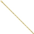 thumbnail image 1 of 14K Yellow Gold 3.25mm Polished Fancy Link Chain, 1 of 5