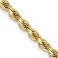 thumbnail image 1 of 14K Yellow Gold 3.75 mm Diamond-Cut Rope with Lobster 26 in. Clasp Chain, 1 of 1