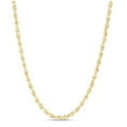 thumbnail image 1 of JewelStop 14K Yellow Gold 3.7mm Polished Silk Rope Chain 18 Inches Lobster Clasp - 16.28gr., 1 of 6