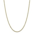 thumbnail image 1 of 14K Yellow Gold 3mm Diamond Cut Cable Chain Necklace Size 30, 1 of 4