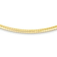 thumbnail image 1 of 14K Yellow Gold 3mm Lightweight Omega Necklace 16 Inch, 1 of 6