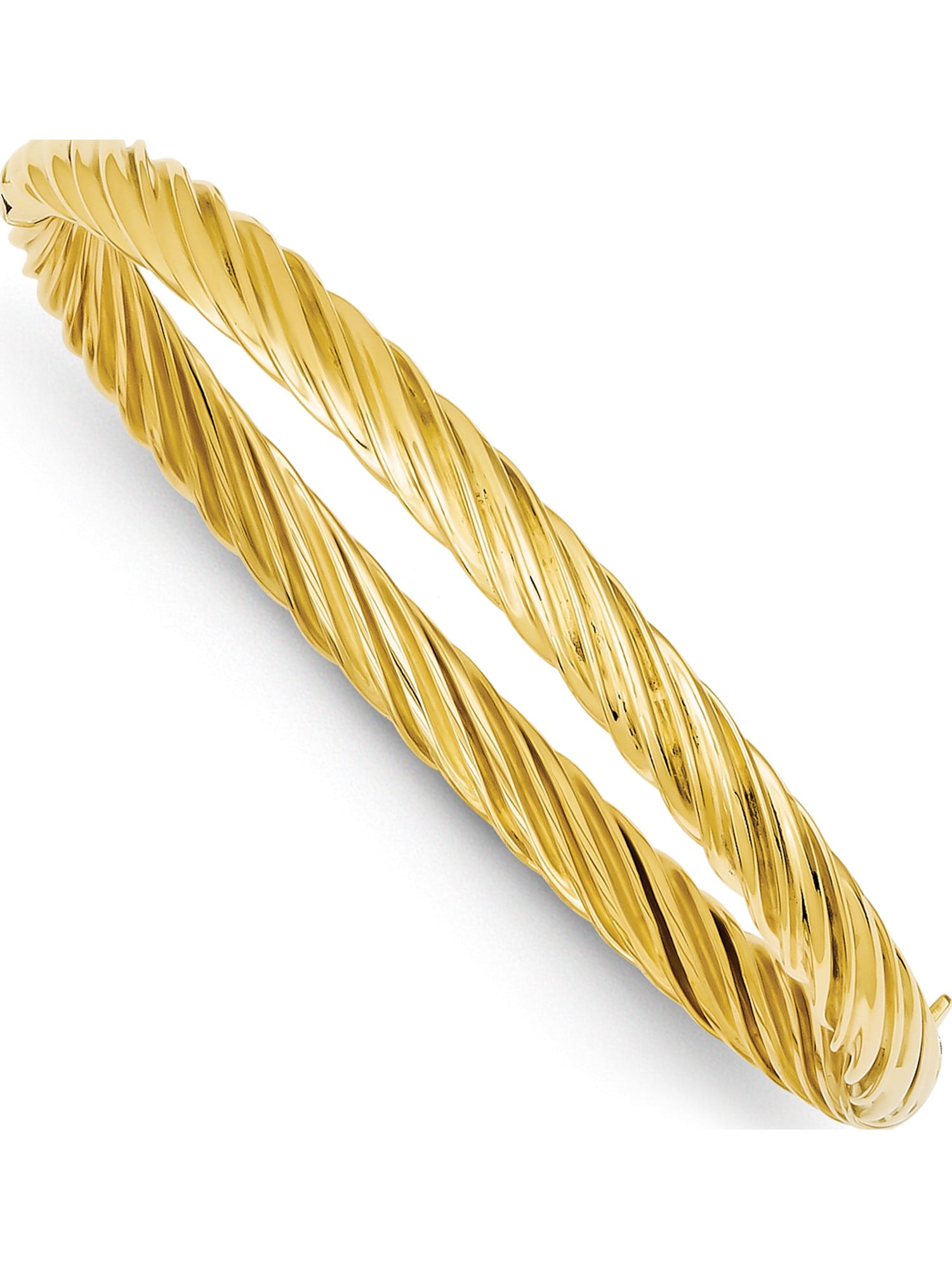【美品】human made bangle gold Amazon.com: 14K Gold 6.25 Graduated Weave Bangle Bracelet 7