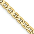 thumbnail image 1 of 14K Yellow Gold 4.75mm Semi-Solid Anchor Chain (20 X 4.75) Made In South Africa bc101-20, 1 of 5