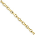 thumbnail image 1 of 14K Yellow Gold 5.0mm Polished Fancy Link Bracelet 7.25 Inch, 1 of 5
