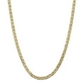 thumbnail image 1 of 14K Yellow Gold 5.5mm Semi-Solid Anchor Chain 24 Inch, 1 of 6