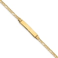 thumbnail image 1 of 14K Yellow Gold 6 Figaro Link Child ID Bracelet, 1 of 3