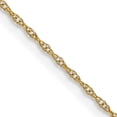 thumbnail image 1 of 14K Yellow Gold .6 mm Carded Cable Rope Chain (24 X 0.6) Made In United States 6ry-24, 1 of 3