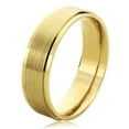 thumbnail image 1 of 14K Yellow Gold 6mm Satin Finished Wedding Band (Size 5 to 12), 10, 1 of 1