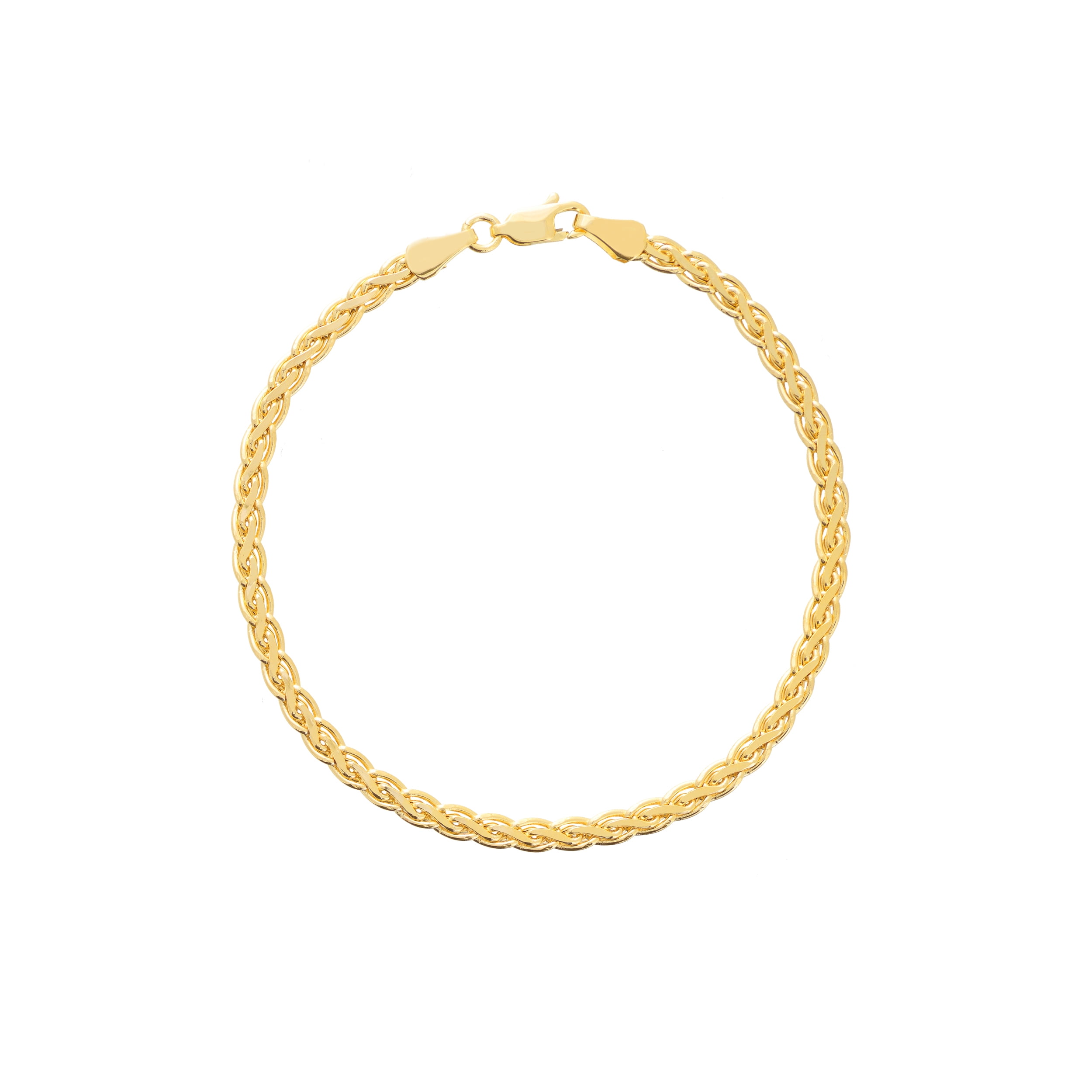 Tiffany and Co. Wheat Braided Rope Bracelet in 14k Yellow Gold For Sale at  1stDibs | tiffany braided bracelet, tiffany 585 gold, 14k gold braided  bracelet