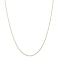 thumbnail image 1 of 14K Yellow Gold .7 mm Carded Cable Rope Chain (16 X 0.7) Made In United States 7ry-16, 1 of 4
