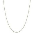 thumbnail image 1 of 14K Yellow Gold .75mm Solid Polished Cable Chain Necklace Size 24, 1 of 7