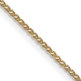 thumbnail image 1 of 14K Yellow Gold .85mm D/C Spiga With Lobster Clasp Chain (30 X 0.85) Made In Peru pen156-30, 1 of 5