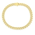 thumbnail image 1 of 14K Yellow Gold 8in 6.5mm Miami Cuban Chain Bracelet with Box Push Clasp, 1 of 2