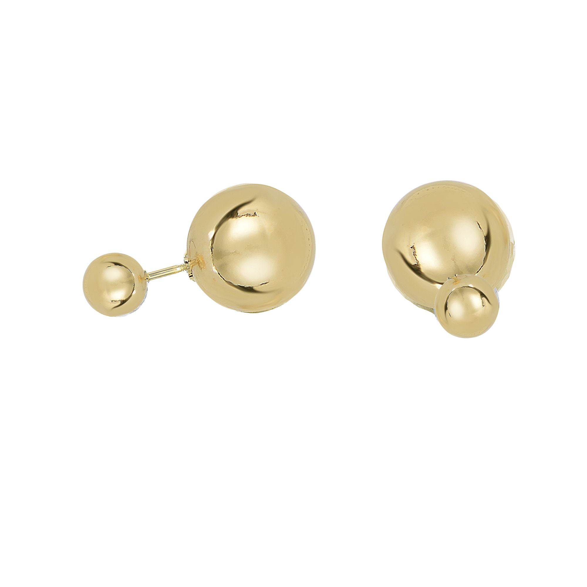 14K Yellow Gold 8mm Shiny Front Ball Stud Earrings with Yellow Gold 12mm Shiny Back Ball with Screw 16d2f6ba 48cc 40c0 9068 c2b2e07d1cc2 1.e16a5c1de21914815933336cf662bc66