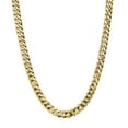 thumbnail image 1 of 14K Yellow Gold 9.5mm Beveled Curb Chain, 1 of 6