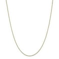 thumbnail image 1 of 14K Yellow Gold .9mm Box Chain Necklace with Spring Ring Size 28, 1 of 4