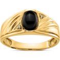 thumbnail image 1 of 14K Yellow Gold Aa Diamond Men's Ring (Size 11) Made In United States y3987aa, 1 of 5