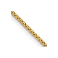 thumbnail image 1 of 14K Yellow Gold Box Chain Styles Necklace 16 inch 1.05 mm with Lobster Clasp, 1 of 4
