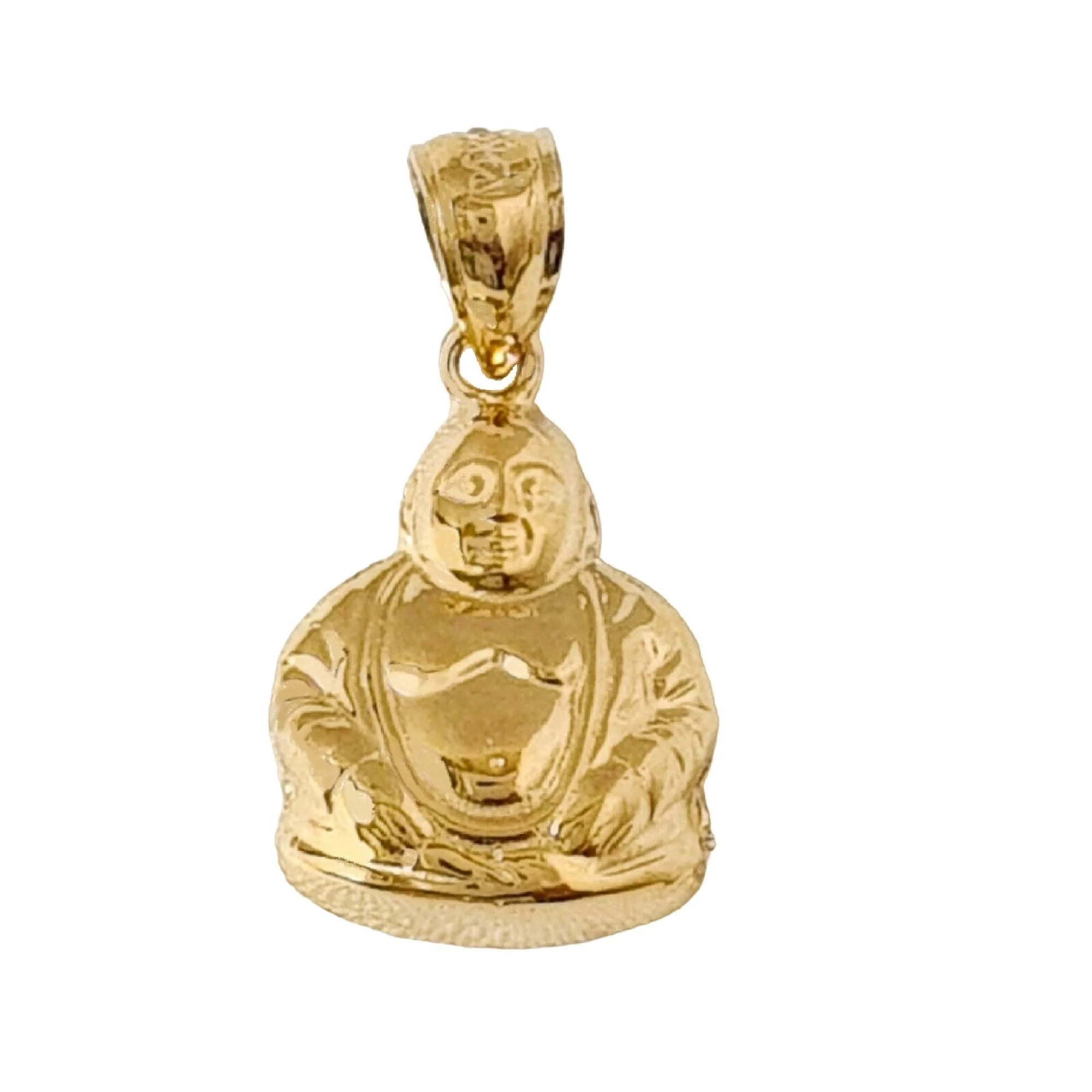 14k gold buddha pendant deals