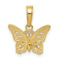 thumbnail image 1 of 14K Yellow Gold Butterfly Charm Polished Pendant, 1 of 3