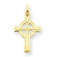 thumbnail image 1 of 14K Yellow Gold Celtic Cross Pendant (29 X 16) Made In United States c1940, 1 of 3