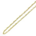 thumbnail image 1 of 14K Yellow Gold Chain 2.5mm Singapore Chain Necklace (16 - 24 Inches), 1 of 3