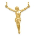 thumbnail image 1 of 14K Yellow Gold Charm Pendant 35 mm 25.5 Polished Corpus, 1 of 2
