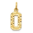 thumbnail image 1 of 14K Yellow Gold Charm Pendant Themed 0 Diamond-Cut 20 mm 7, 1 of 3