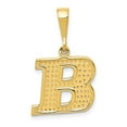 thumbnail image 1 of 14K Yellow Gold Charm Pendant Themed 26 mm 15 Initial B, 1 of 3