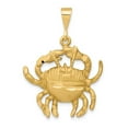 thumbnail image 1 of 14K Yellow Gold Charm Pendant Themed 35 mm 25 Cancer Zodiac, 1 of 3