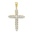 thumbnail image 1 of 14K Yellow Gold Charm Pendant Themed Diamond Round, 1 of 4