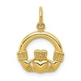 thumbnail image 1 of 14K Yellow Gold Claddagh Charm, 1 of 1