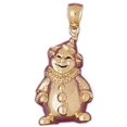 thumbnail image 1 of 14K Yellow Gold Clown Pendant - 40 mm, 1 of 3