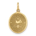 thumbnail image 1 of 14K Yellow Gold College Graduation Charm, 1 of 1