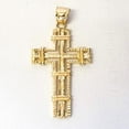 thumbnail image 1 of 14K Yellow Gold Cross Large Pendant, 1 of 4