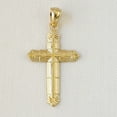 thumbnail image 1 of 14K Yellow Gold Cross Pendant, 1 of 4