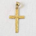 thumbnail image 1 of 14K Yellow Gold Cross Pendant, 1 of 4