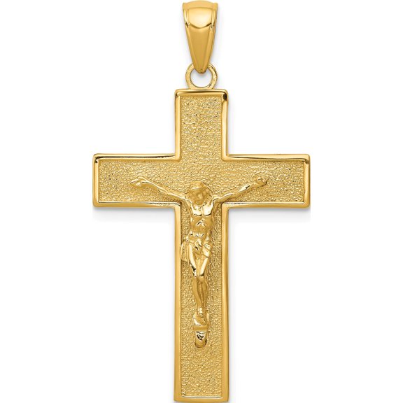 Jewelry by Sweet Pea 14K Yellow Gold Latin Crucifix Pendant