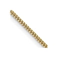 thumbnail image 1 of 14K Yellow Gold Curb Chain Styles Necklace 24 inch 1.4 mm with Spring Ring Clasp Pendant 1.3, 1 of 4